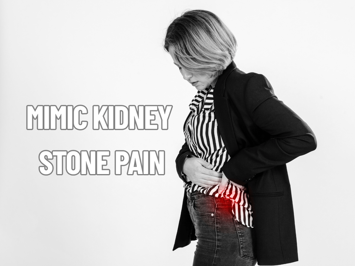 Mimic kidney stone pain