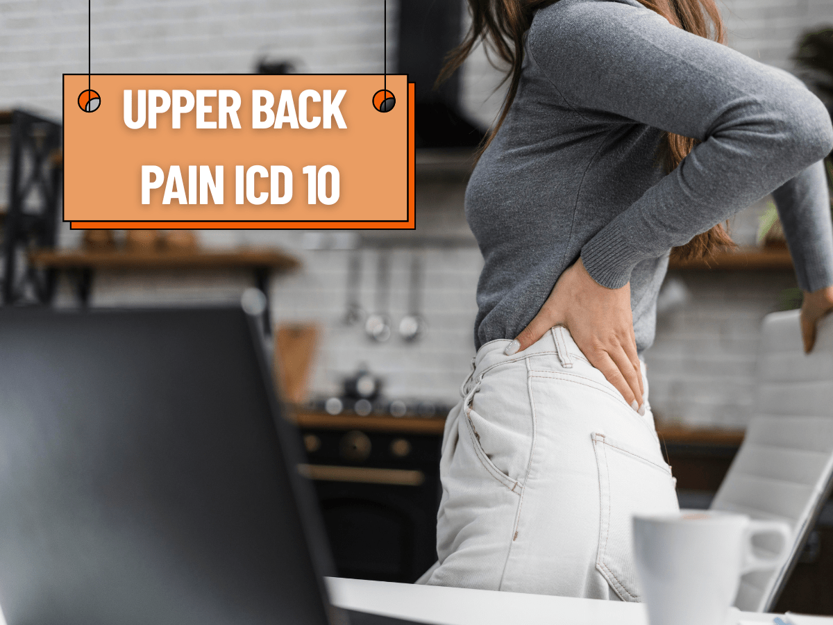 upper back pain icd 10​